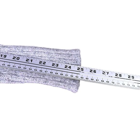 Free People Santa Cruz Maxi Cardigan Sweater Women’s XS Gray Alpaca Blend Long - Picture 10 of 11